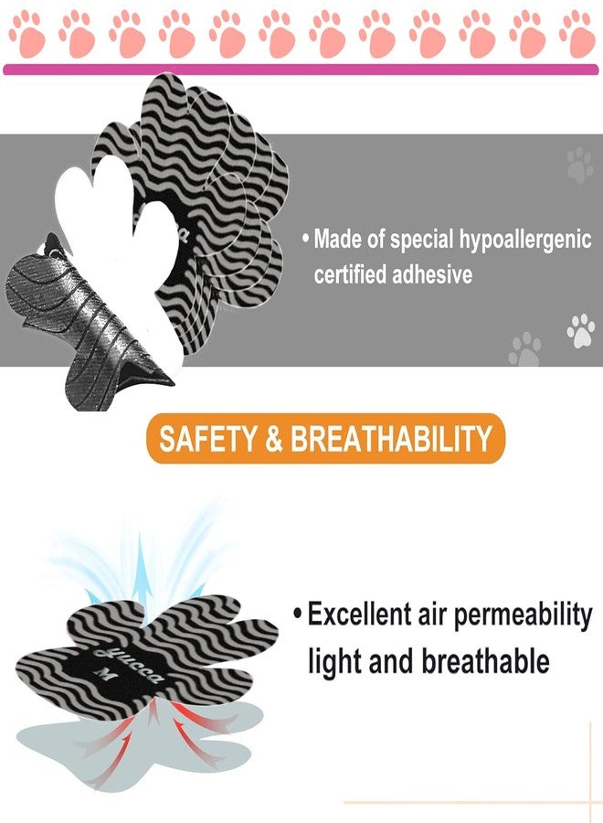 يوكا  وسادات تثبيت مخالب الكلاب من يوكا، واقيات مخالب الكلاب بمادة لاصقة أقوى، مقابض أصابع لمنع انزلاق الكلاب على الأرضيات الخشبية، جوارب وأحذية بديلة للكلاب الكبيرة في السن - Image 5